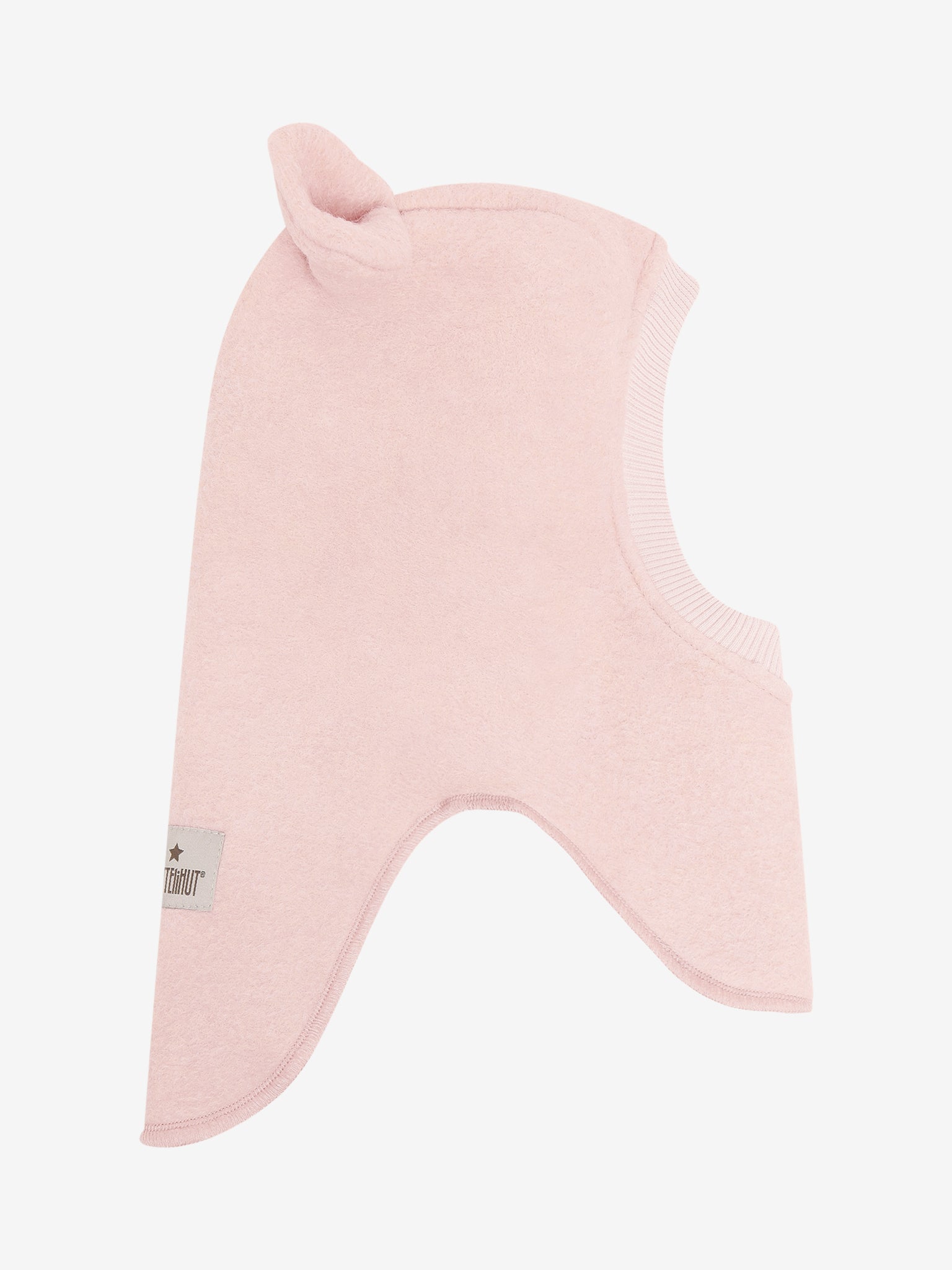 Elefanthue med ører i uld – Rose Smoke