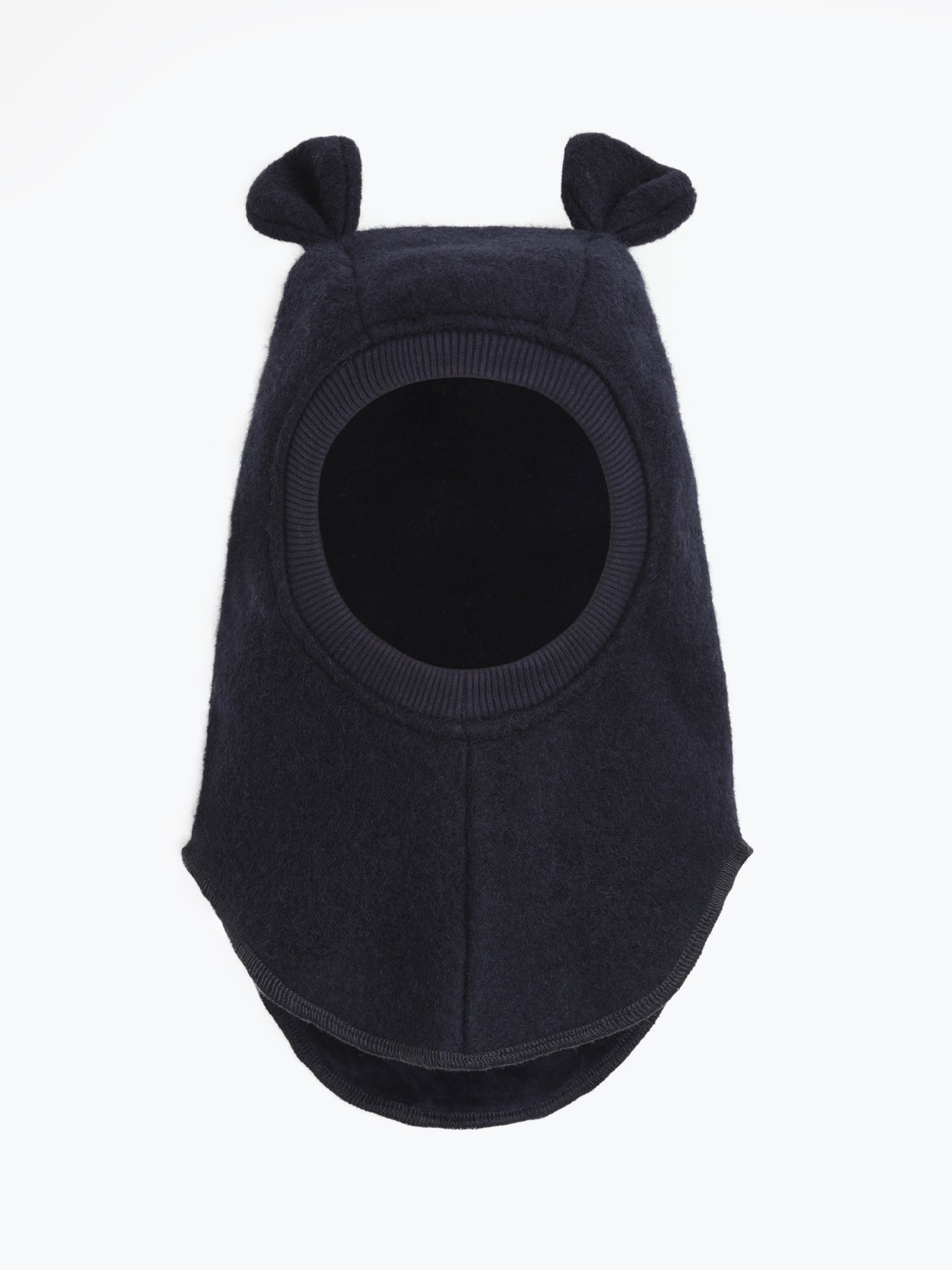 Elefanthue med ører i uld – Dark Navy