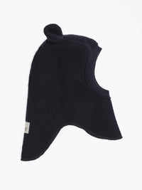 Elefanthue med ører i uld – Dark Navy