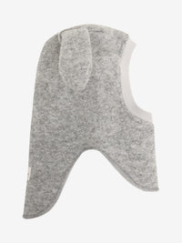 Elefanthue med ører i uld – Medium Grey Melange