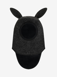 Elefanthue med ører i uld – Dark Grey Melange