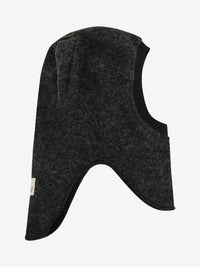 Elefanthue med ører i uld – Dark Grey Melange