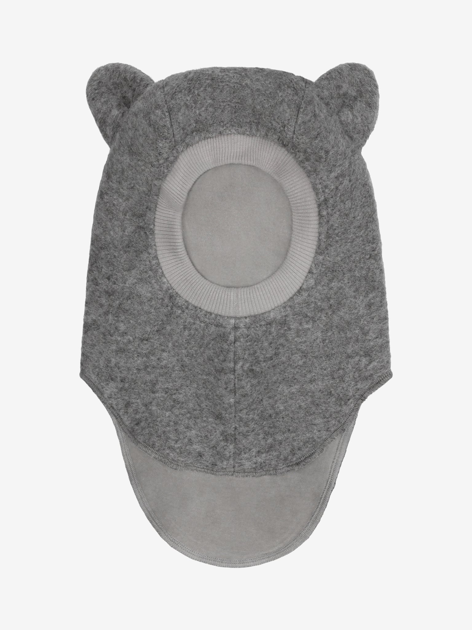 Elefanthue med ører i uld – Medium Grey Melange