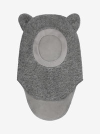 Elefanthue med ører i uld – Medium Grey Melange