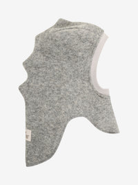Elefanthue med trekanter i uld – Medium Grey Melange