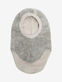 Elefanthue med trekanter i uld – Medium Grey Melange