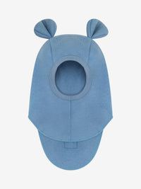 Elefanthue med ører i uldfleece – Windward Blue