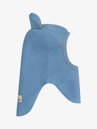 Elefanthue med ører i uldfleece – Windward Blue