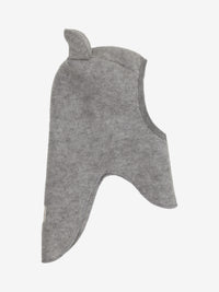 Elefanthue med ører i uldrib – Medium Grey Melange