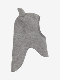 Elefanthue med ører i uldrib – Medium Grey Melange