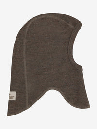 Elefanthue i uldrib – Brown Melange