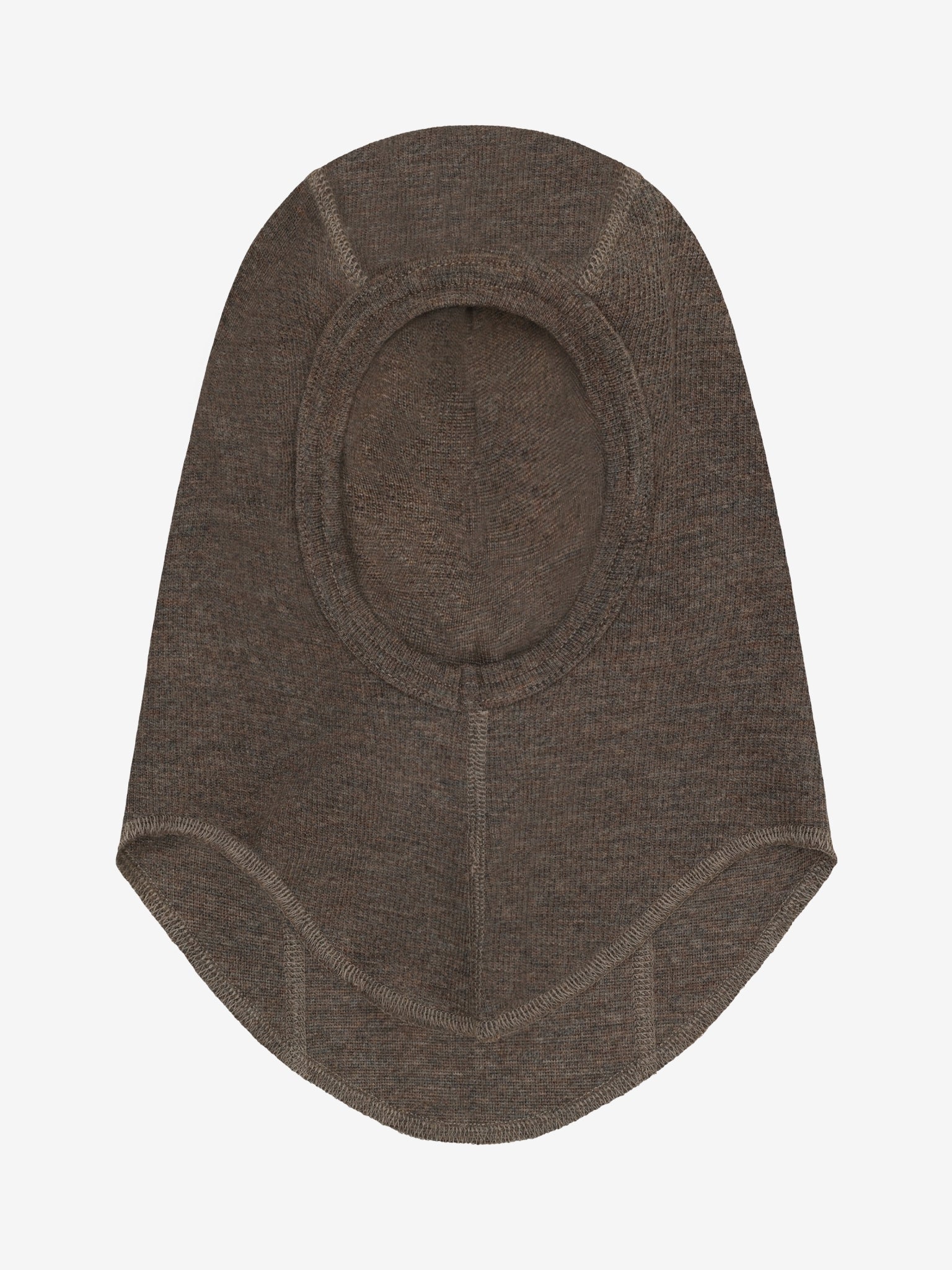 Elefanthue i uldrib – Brown Melange