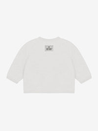 Jakke med knapper i uldfleece – Tofu
