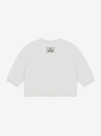 Jakke med knapper i uldfleece – Tofu