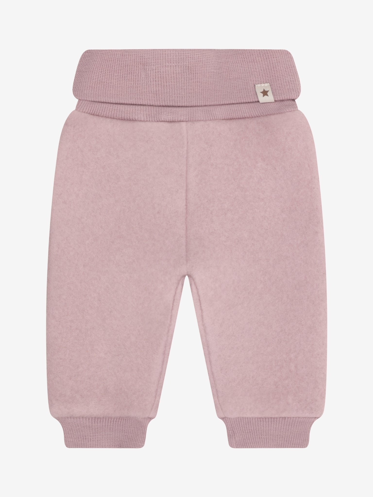 Bukser i uldfleece – Woodrose