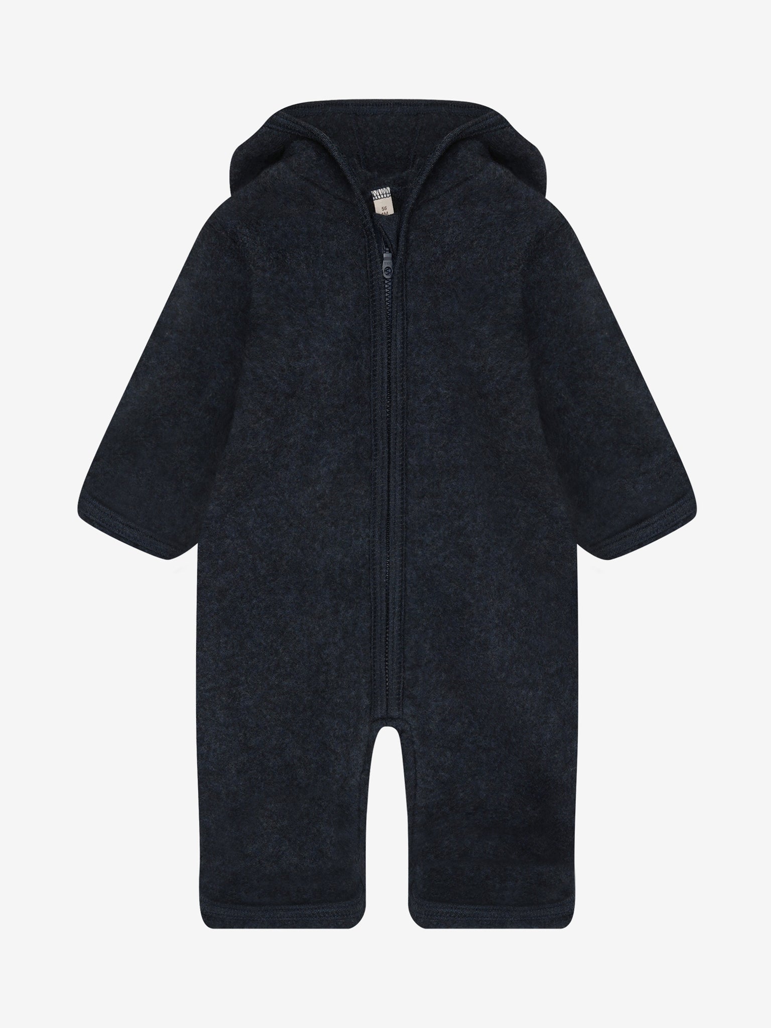 Heldragt i uldfleece – Navy Melange