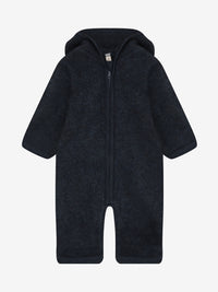 Heldragt i uldfleece – Navy Melange