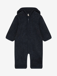 Heldragt i uldfleece – Navy Melange