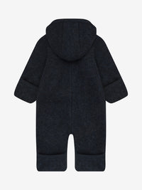 Heldragt i uldfleece – Navy Melange