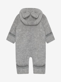 Heldragt med ører i uldfleece – Medium Grey Melange