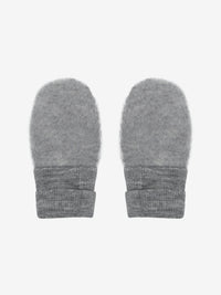 Vanter i uldfleece – Medium Grey Melange