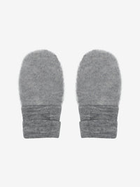 Vanter i uldfleece – Medium Grey Melange