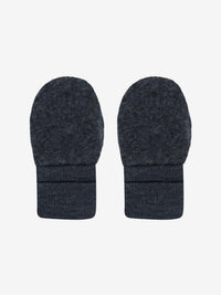 Vanter i uldfleece – Navy Melange