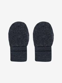 Vanter i uldfleece – Navy Melange