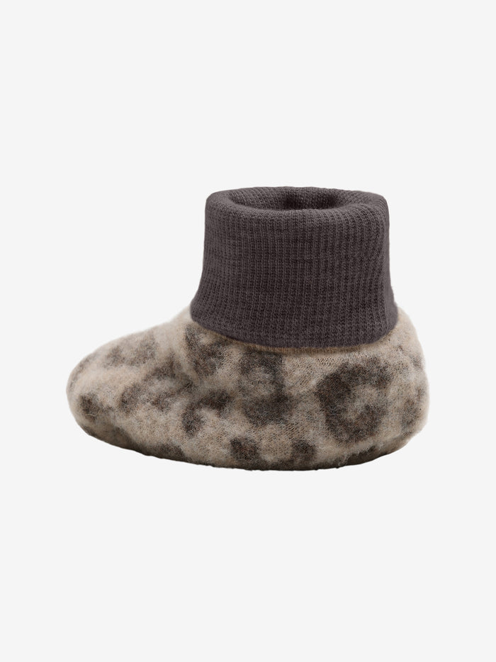 Futter i 2 lag af uldfleece – Camel Melange