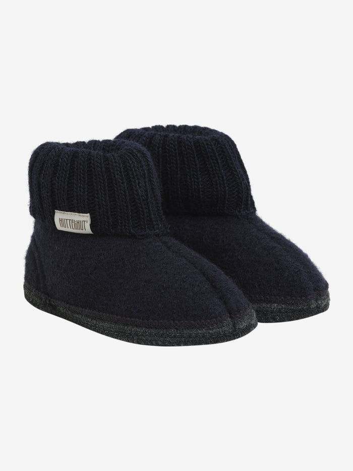 Hjemmesko i uld – Navy Blazer