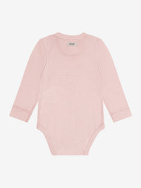 Body med lange ærmer i tencel og uld – Rose Smoke
