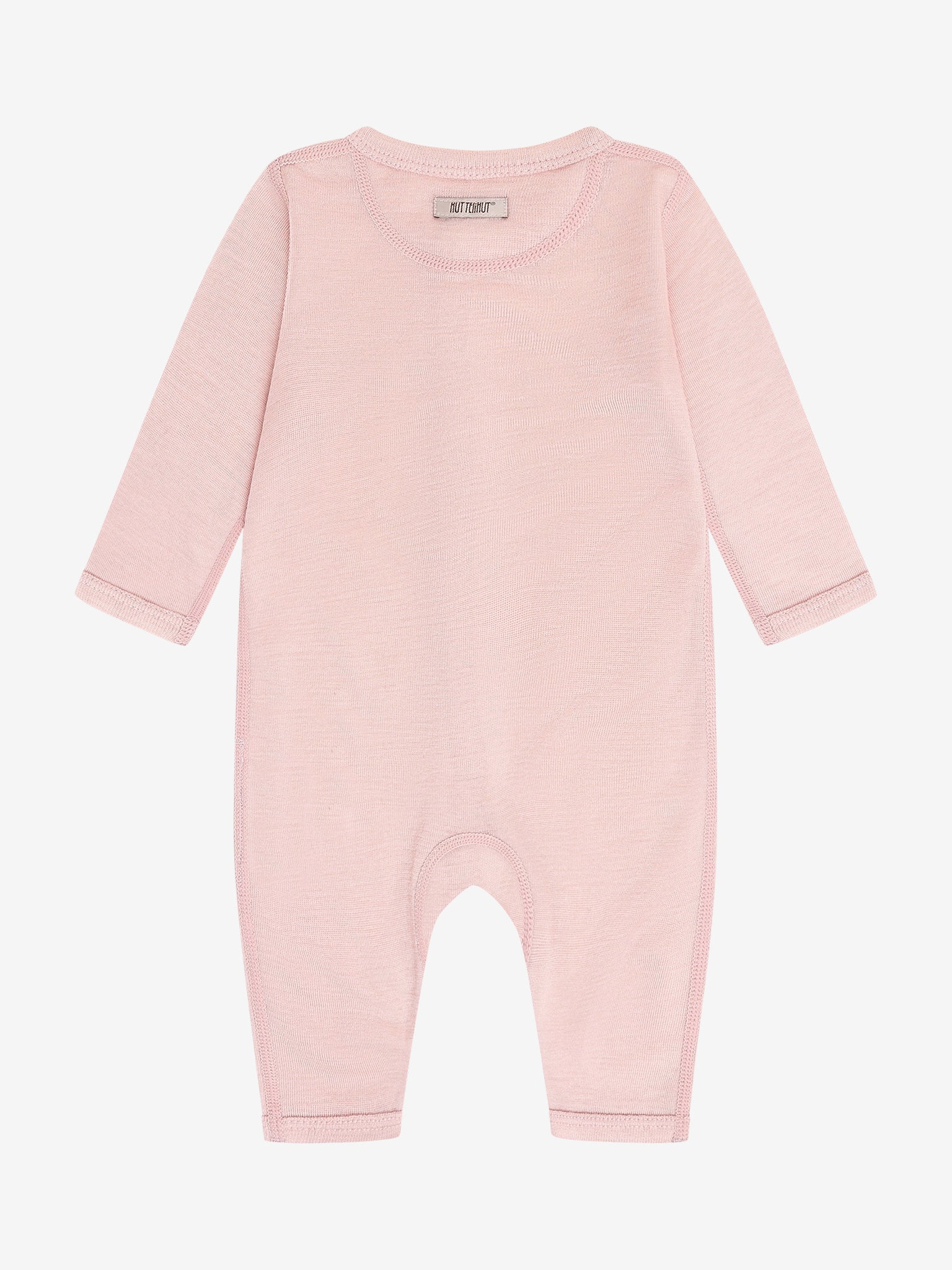 Heldragt med lange ærmer i tencel og uld – Rose Smoke