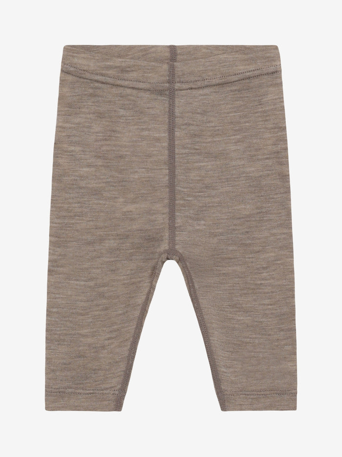 Leggings i uld og silke – Cinder Melange
