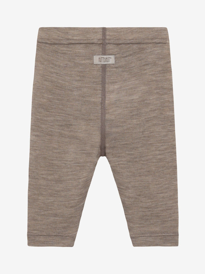 Leggings i uld og silke – Cinder Melange