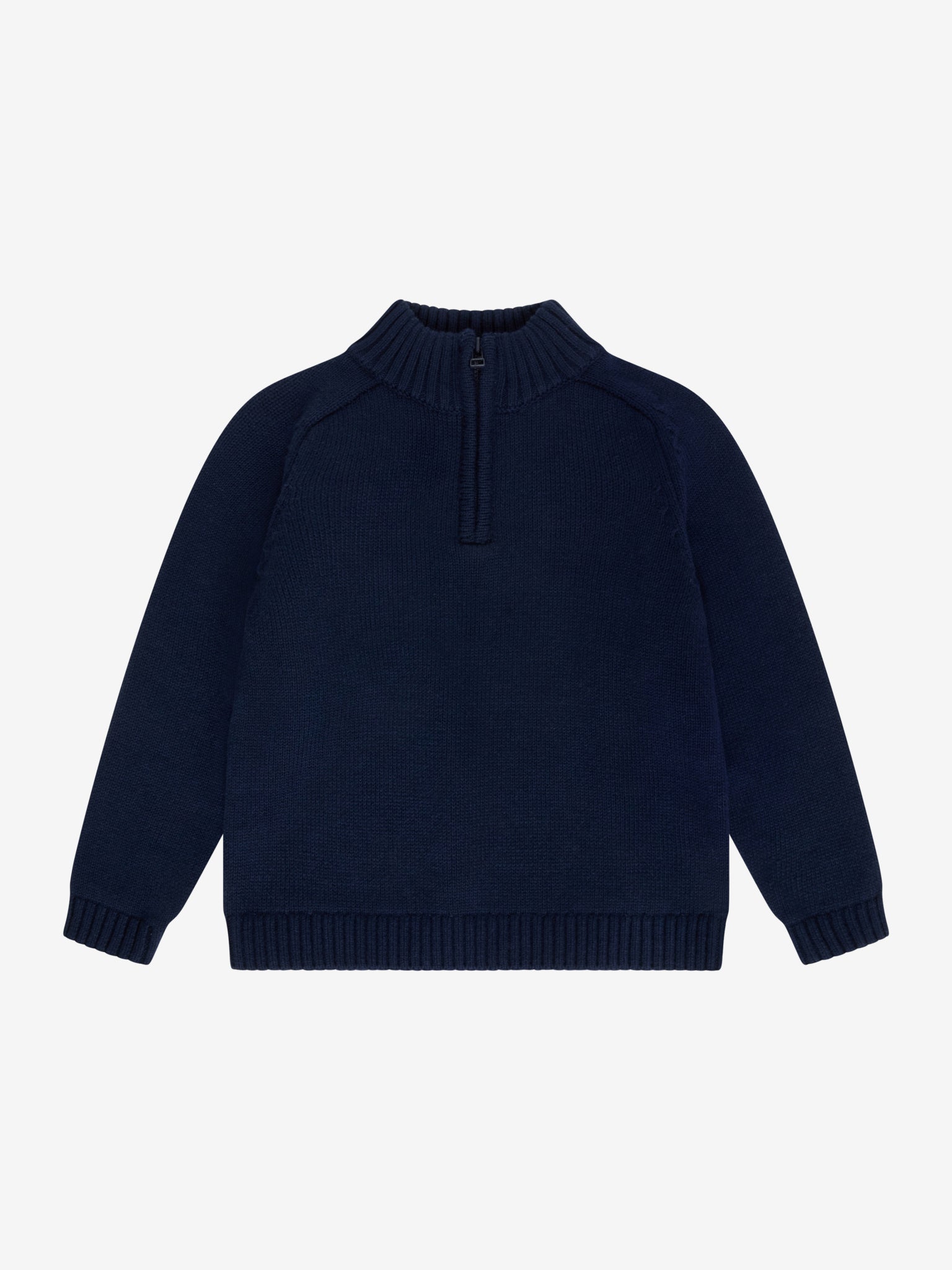 Pullover i strik med uld – Black Iris