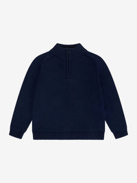 Pullover i strik med uld – Black Iris