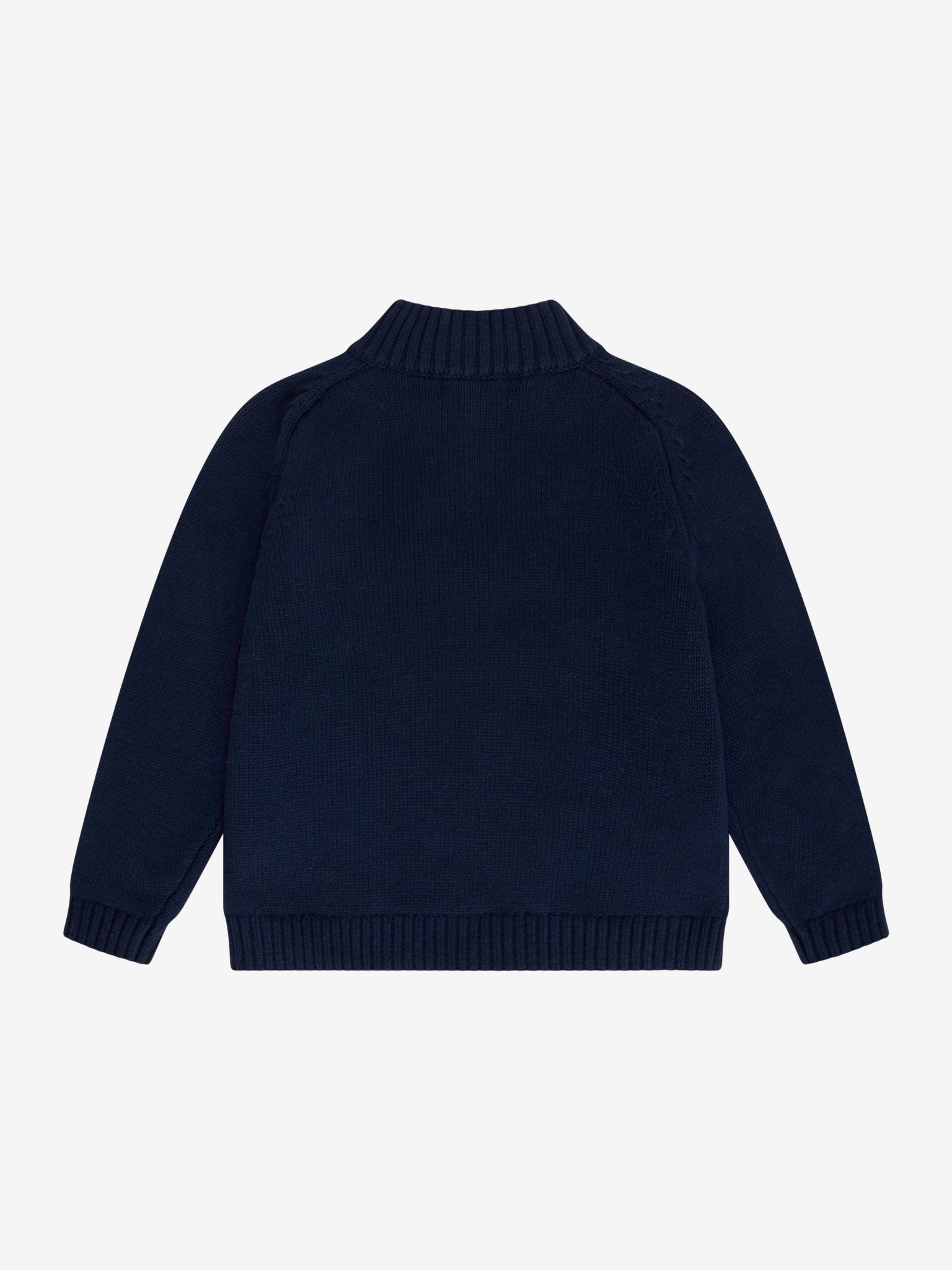 Pullover i strik med uld – Black Iris
