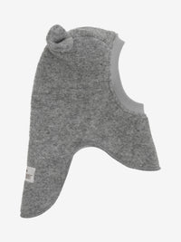 Elefanthue med ører i uld – Medium Grey Melange