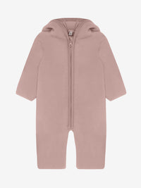 Heldragt med ører i uldfleece – Mahogany Rose