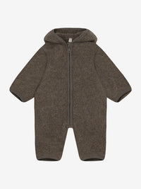 Heldragt i uldfleece – Brown Melange