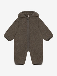 Heldragt i uldfleece – Brown Melange