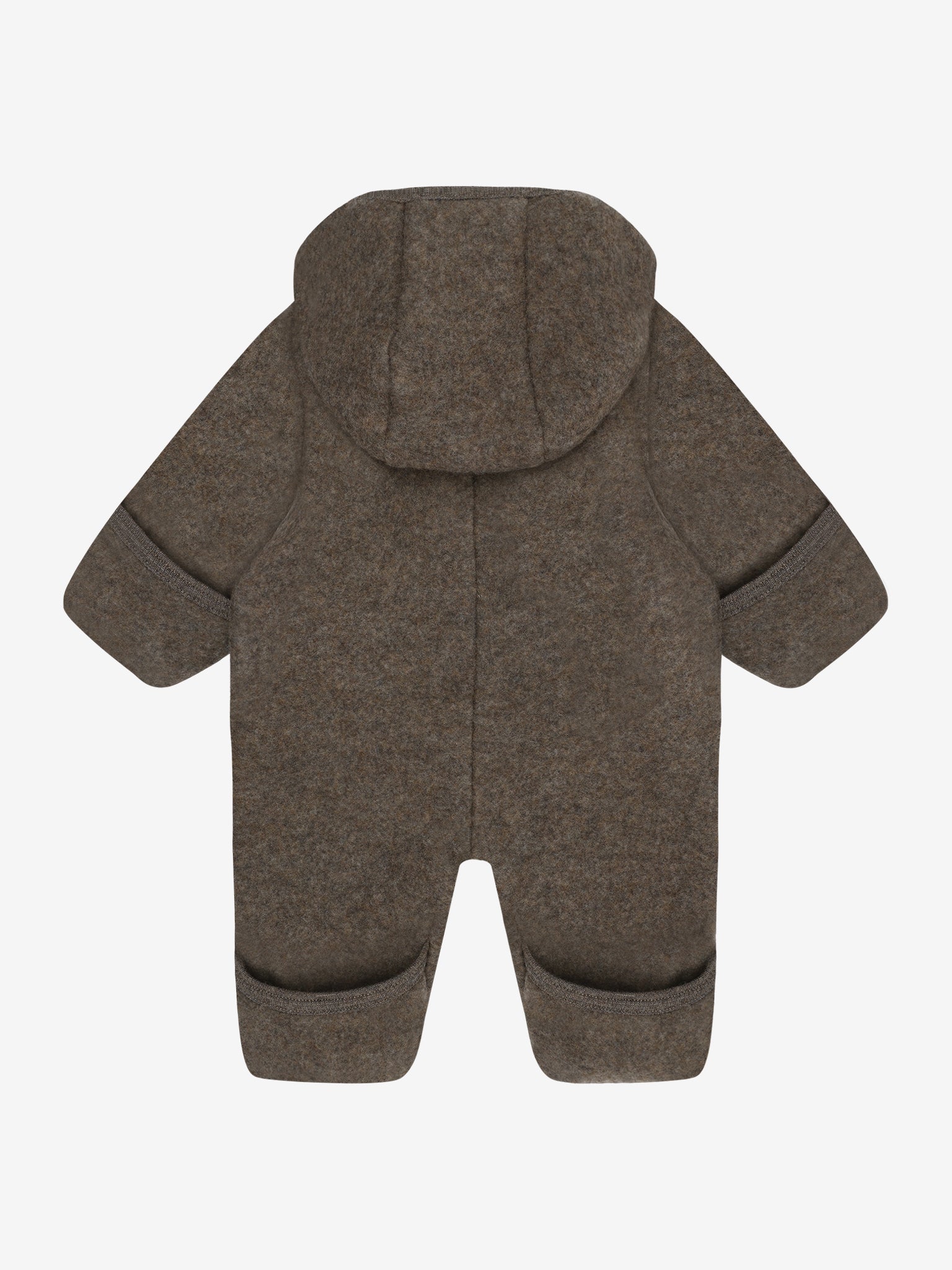 Heldragt i uldfleece – Brown Melange