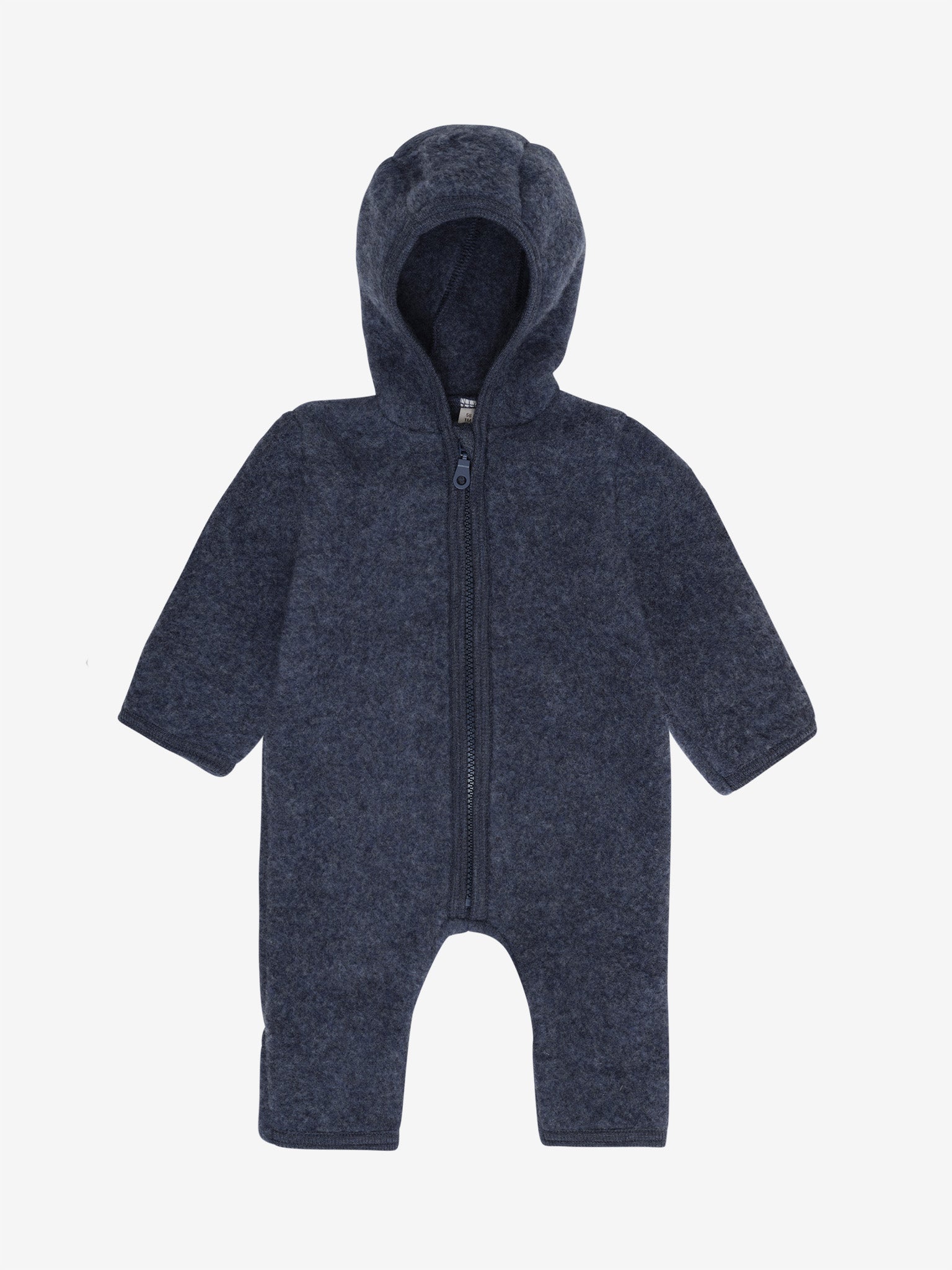 Heldragt i uldfleece – Ombre Blue Melange
