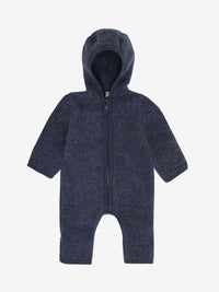 Heldragt i uldfleece – Ombre Blue Melange