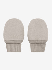 Vanter i uldfleece – Camel Melange
