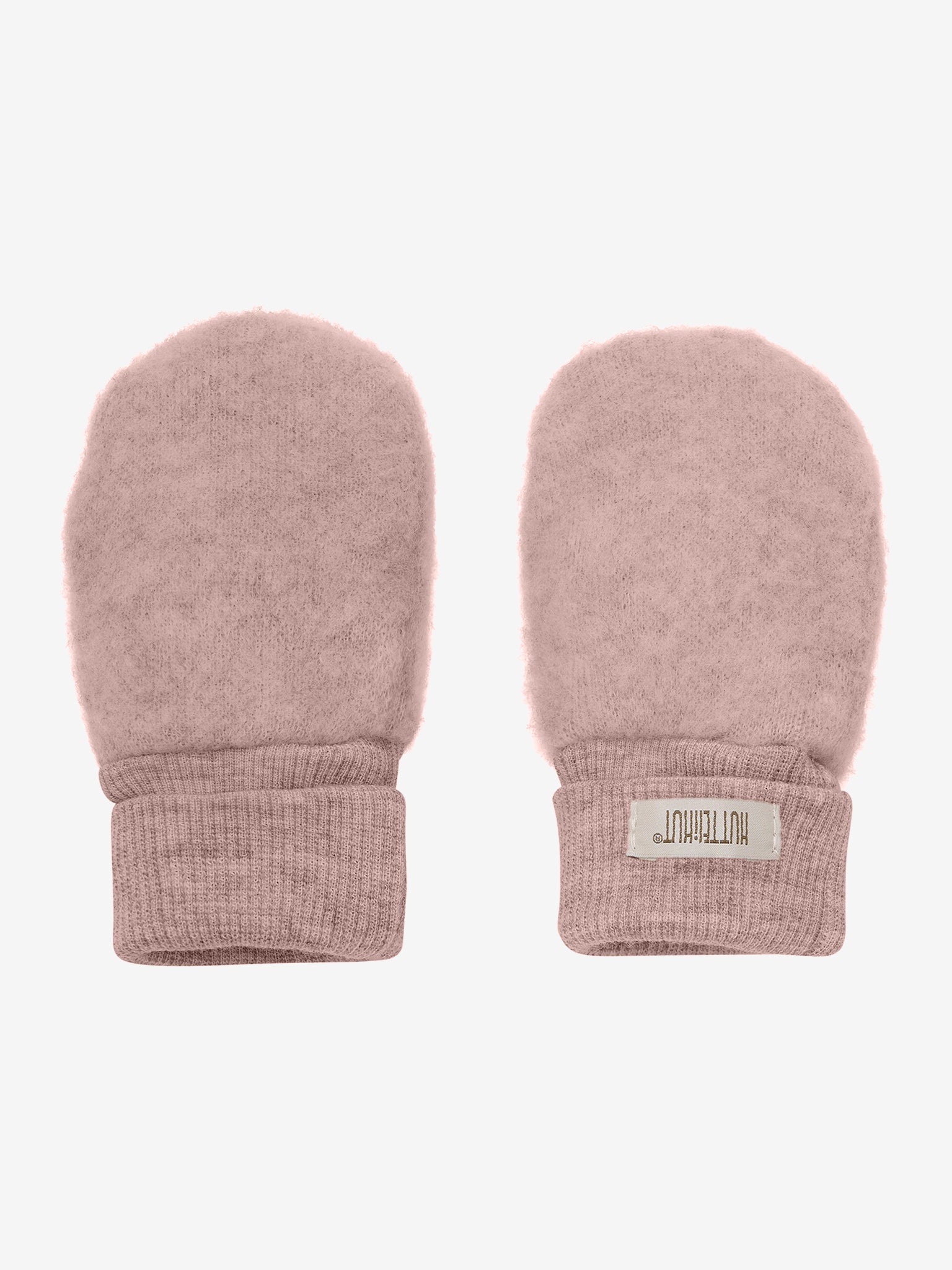Vanter i uldfleece – Mahogany Rose