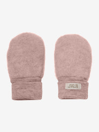 Vanter i uldfleece – Mahogany Rose