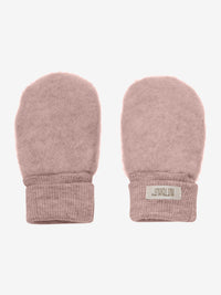 Vanter i uldfleece – Mahogany Rose