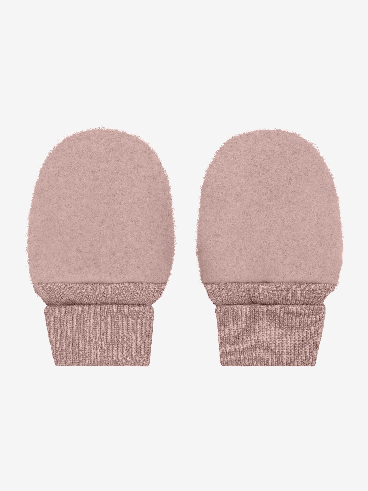 Vanter i uldfleece – Mahogany Rose