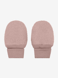 Vanter i uldfleece – Mahogany Rose